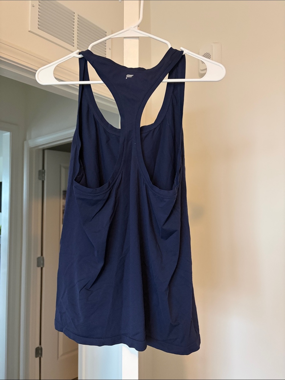 Fabletics Navy Racerback Tank Top - Picture 2 of 2